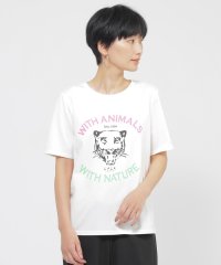 EVEX by KRIZIA/【カタログ掲載品】【ウォッシャブル】アニマルロゴプリントカットソー/508075439
