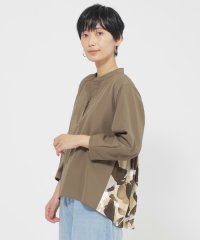 EVEX by KRIZIA/【接触冷感】【UV対策】【ウォッシャブル】ペイントドットコンビプルオーバー/508075441