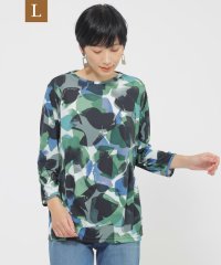 エヴェックス バイ クリツィア　Lサイズ/【L】【接触冷感】【UV対策】【ウォッシャブル】ペイントドットプルオーバーカットソー/508075589