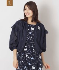 TO BE CHIC(L SIZE)/【L】カラミ フードジャケット/508077806
