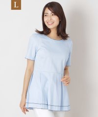 TO BE CHIC(L SIZE)/【L】配色ピコ ティアードチュニック/508077814