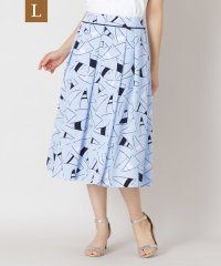 TO BE CHIC(L SIZE)/【L】セイルプリント タックスカート/508077817