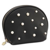 MARY QUANT/マリークワント MARY QUANT スムースセットパール ラウンドポーチL/508097764