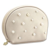 MARY QUANT/マリークワント MARY QUANT スムースセットパール ラウンドポーチL/508097764