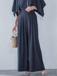 LAUTREAMONT/ロートレアモン LAUTREAMONT タックワイドパンツ≪セットアップ対応/洗濯機で洗える≫/508103160
