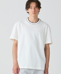 LACOSTESPORTS MENS/ラコステ LACOSTE ラインドリブネック鹿の子地Tシャツ/508103353
