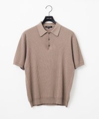 MICHEL KLEIN HOMME/ニットポロシャツ/508103501