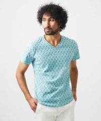 MICHEL KLEIN HOMME/《日本製》リンクスVネック半袖カットソー/508103502
