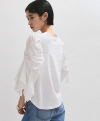 ADAM ET ROPE'/【WEB限定】フリルスリーブカットソー/508103540