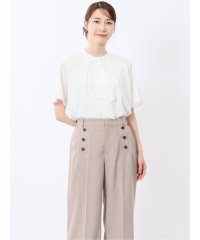 m.f.editorial/エムエフエディトリアル m.f.editorial シルケットポンチ ボウタイ 半袖プルオーバー/508103556