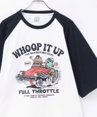 MAC HOUSE/マックハウス Mac－House ラグランフードプリントTシャツ/508103604