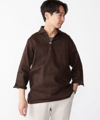 SHIPS MEN/SHIPS: フレックスリネン 7スリーブ カプリ シャツ/508103656