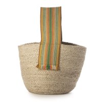 EARTH MADE/アースメイド EARTH MADE E7682 JUTE*TAPE 1HNDL TOTE/508103675