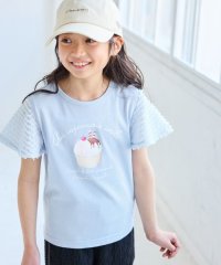 ROPE' PICNIC　KIDS/【KIDS/キッズ】アイスプリント袖ジャガードトップス/508103978