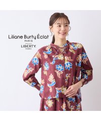Liliane Burty ECLAT/【セットアップ対応/S・Mサイズ】リバティ　ラグランスリーブブラウス/508104253