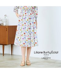 Liliane Burty ECLAT/【セットアップ対応/S・Mサイズ】リバティ　オールゴムスカート/508104254