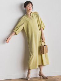 Droite Lautreamont/ドロワット ロートレアモン Droite lautreamont タンブラーブッチャーワンピース≪手洗い可能≫/508104334