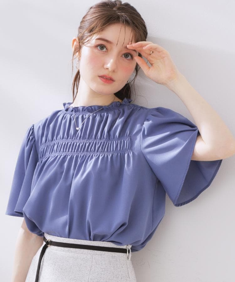 シャーリングシアーブラウス(508104370) | クチュールブローチ