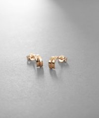 COCOSHNIK ONHITSCH/K10ダブルアーチピアス/508104389