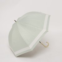 cache nez/カシュネ cache nez 【晴雨兼用】【日傘】UV カット率99％以上 PU切り継ぎボーダーバルーンショートパラソル/508104509
