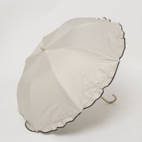cache nez/カシュネ cache nez 【晴雨兼用】【日傘】 UV カット率99％以上 PUへプラムトップレス折りたたみ傘/508104510