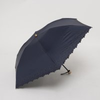 cache nez/カシュネ cache nez 【晴雨兼用】【日傘】UV カット率99％以上 PU軽量フラワー刺繍ミニ折りたたみ傘/508104512