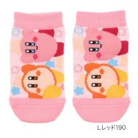 HoshinoKirby/ホシノカービィ 星のカービィ 靴下 スニーカー丈 キャラクター柄 星のカービィ ワドルディ 星のカービィ (185－15L5)福助 fukuske ふくすけ/508104668