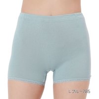 manzoku/マンゾク 満足 福助 【満足】 ショーツ 綿100％なのにひんやり 無地 一分丈 ルームウェア(37－2103)婦人 女性 レディース フクスケ fukuske/508104705