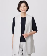 J.PRESS LADIES/【セットアップ対応・洗える・UV加工・吸水速乾】OXIJEWELストレッチ ジレ/508104976