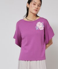 SunaUna/【SS～Lサイズ展開／グラデーションフラワー】クラフトニット/508104995