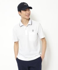 adabat/ドライワッフルポロシャツ/508105020