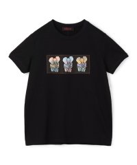 CABaN /スビンコットン ELEPHANTグラデーションプリントTシャツ/508105093