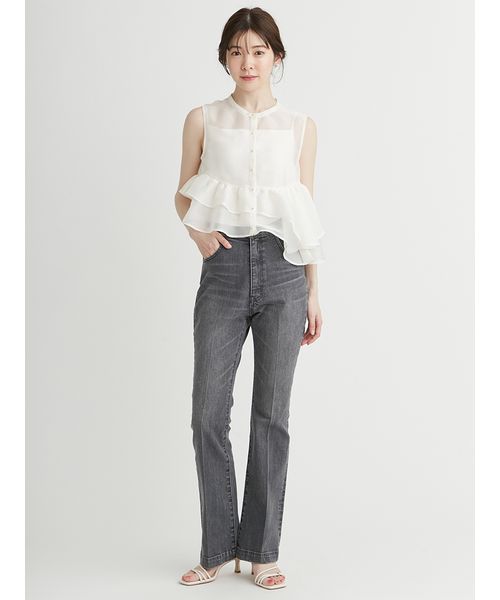 ハイウエストフレアデニムパンツ(508105146) | CELFORD(CELFORD ハイウエストフレアデニムパンツ(508105146) | CELFORD(CELFORD