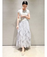 CELFORD/ラッフルスカートニットドッキングワンピ/508105158
