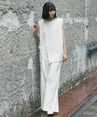 SMILE ORCHID/スマイルオーキッド SMILE ORCHID バックジップアシンメトリージレ＆プリーツワイドパンツセット/508105354