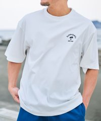 SUNNY SMITH/サニースミス Sunny Smith ヤシの木アーチロゴワンポイント刺繍Tシャツ/508105408