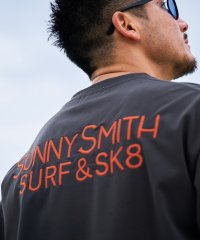 SUNNY SMITH/サニースミス Sunny Smith ヤシの木イラストロゴ両面刺繍Tシャツ/508105409