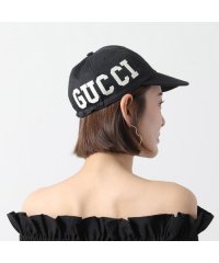 GUCCI/グッチ GUCCI GUCCI ベースボールキャップ 751400 4HA0M ロゴ/508105464