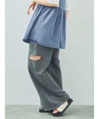 SM2/裏毛サイドスリットスウェットパンツ/508105551