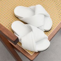 EMILE/エミレ EMILE パフィーベルトフットベッドサンダル/508105658