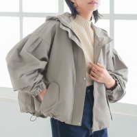 aquagarage/アクアガレージ aquagarage ボリューム袖マウンテンパーカー 春 秋 冬 M/508105683