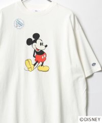 DISNEY/ディズニー Disney DISCUS/ ディスカス オーバーサイズ ミッキー ヴィンテージ レトロプリント 半袖Tシャツ/508105689