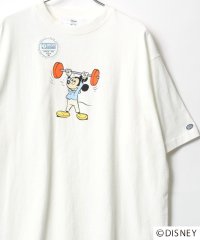 DISNEY/ディズニー Disney DISCUS/ ディスカス オーバーサイズ ミッキー ヴィンテージ レトロプリント 半袖Tシャツ/508105689