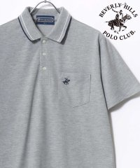 BEVERLY HILLS POLO CLUB/ビバリーヒルズポロクラブ BEVERLY HILLS POLO CLUB 襟リブライン ワンポイントロゴ刺繍 無地 ポロシャツ レディース メンズ/508105691
