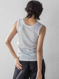 MAYSON GREY/メイソングレイ MAYSON GREY チュール使いラメリブロングTシャツ≪手洗い可能≫/508105748