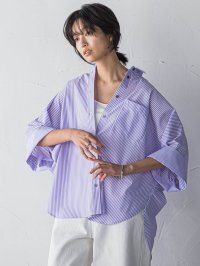MAYSON GREY/メイソングレイ MAYSON GREY ワイドカフスドルマンシャツ≪洗濯機で洗える≫/508105754