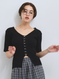 VICKY/ビッキー VICKY モチモチリブニットホックカーディガン≪手洗い可能≫/508105769