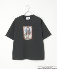 VENCE　EXCHANGE/BOB MARLEY フラワーフレームフォトTシャツ/507841790