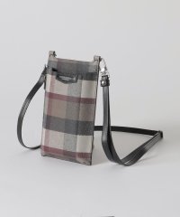 BLACK LABEL CRESTBRIDGE/【一部店舗限定】PVCクレストブリッジチェックスマホショルダー/507893286