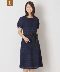 TO BE CHIC(L SIZE)/【L】ジャカードタック ワンピース/508077808